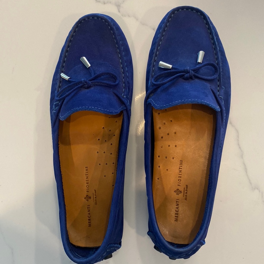 Mercanti Fiorentini Blue Driving Mocs